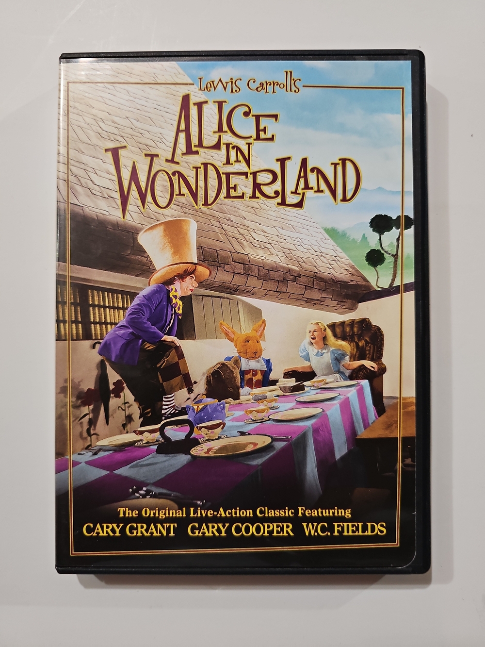 Lewis Carroll's Alice in Wonderland 1933 DVD Cary Grant Gary Cooper W.C. Fields